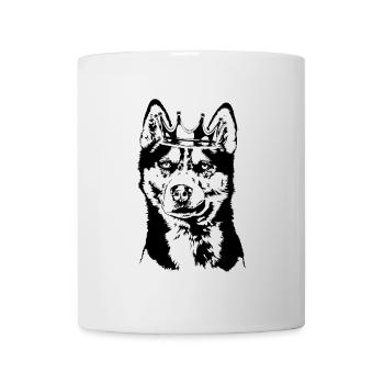 SIBERIAN HUSKY Crown Dogs Chien Wilsigns - Mug blanc - blanc - Devant