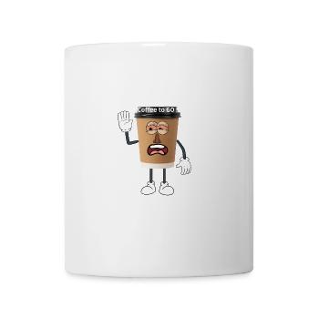 coffee to go - Mug - white - Front