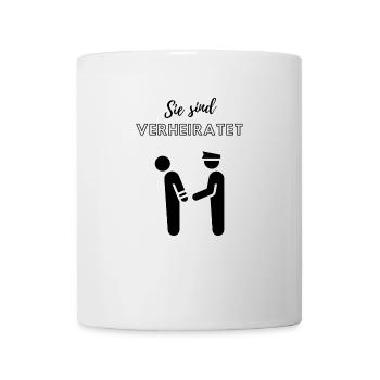 Sie sind verheiratet - Tasse - Weiß - Vorne