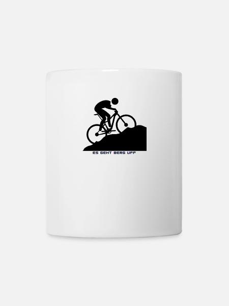 IT'S GOING UPHILL - Mug - white