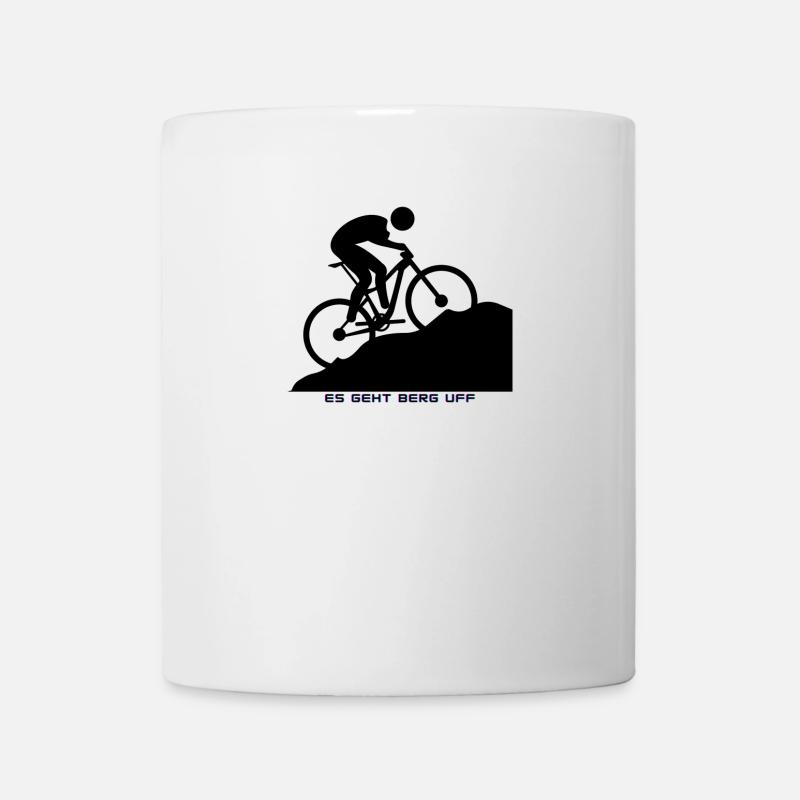 IT'S GOING UPHILL - Mug - white