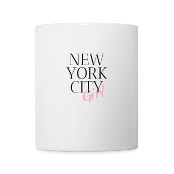 New York City Girl - Tasse - Weiß - Vorne