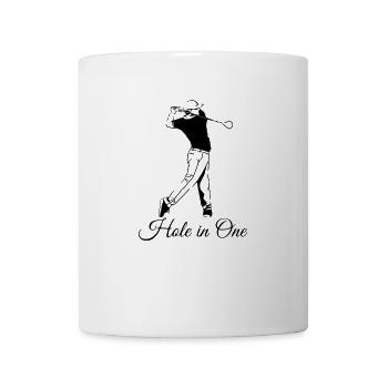 Golf - Hole in One - Tasse - Weiß - Vorne