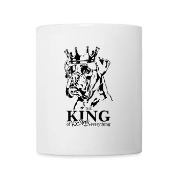 BOXER King Dog Dog Dog Wilsigns - Mug - white - Front