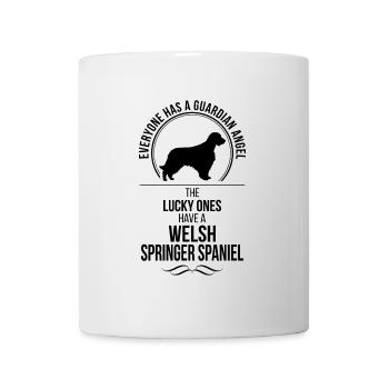 WELSH SPRINGER SPANIEL Guardian Angel Wilsigns - Mug - white - Front