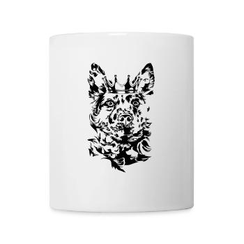 Hongrois MUDI Crown Herding Dogs Dogs Wilsigns - Mug blanc - blanc - Devant