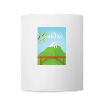 Chill in Cantal - Mug blanc - blanc - Devant