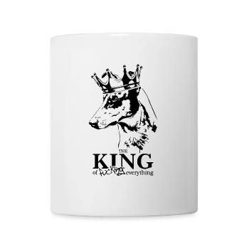 Kurzhaarcollie King of everything Hunde Wilsigns - Tasse - Weiß - Vorne