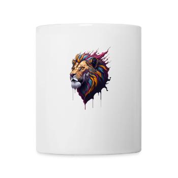 Color Lion - Tasse - Weiß - Vorne