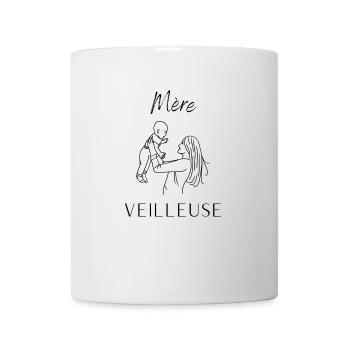 Mère Veilleuse - Mug blanc - blanc - Devant