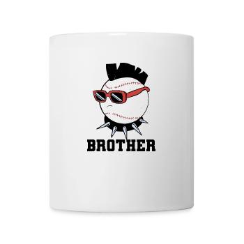 Baseball Baseballspieler Vintage Sprüche Baseballs - Tasse - Weiß - Vorne