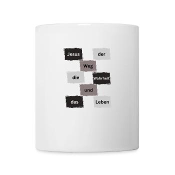 Jesus der weg - Tasse - Weiß - Vorne