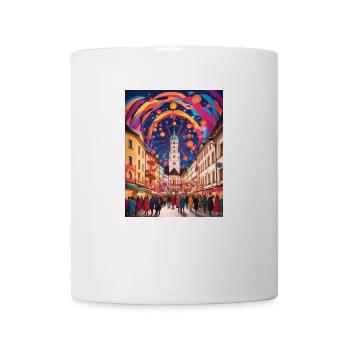 Münchner Festfarben - Tasse - Weiß - Vorne