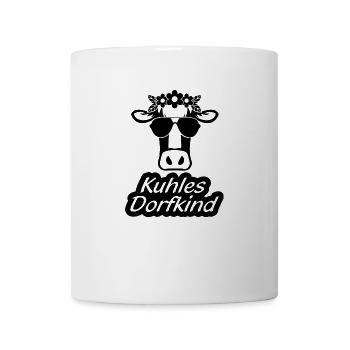 Kuhles Dorfkind - Tasse - Weiß - Vorne