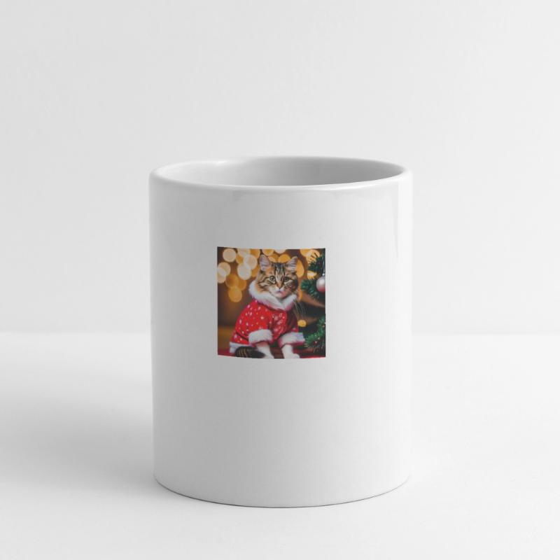 Katze im Pullover Tasse