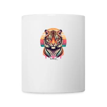 Tiger Bunt - Tasse - Weiß - Vorne