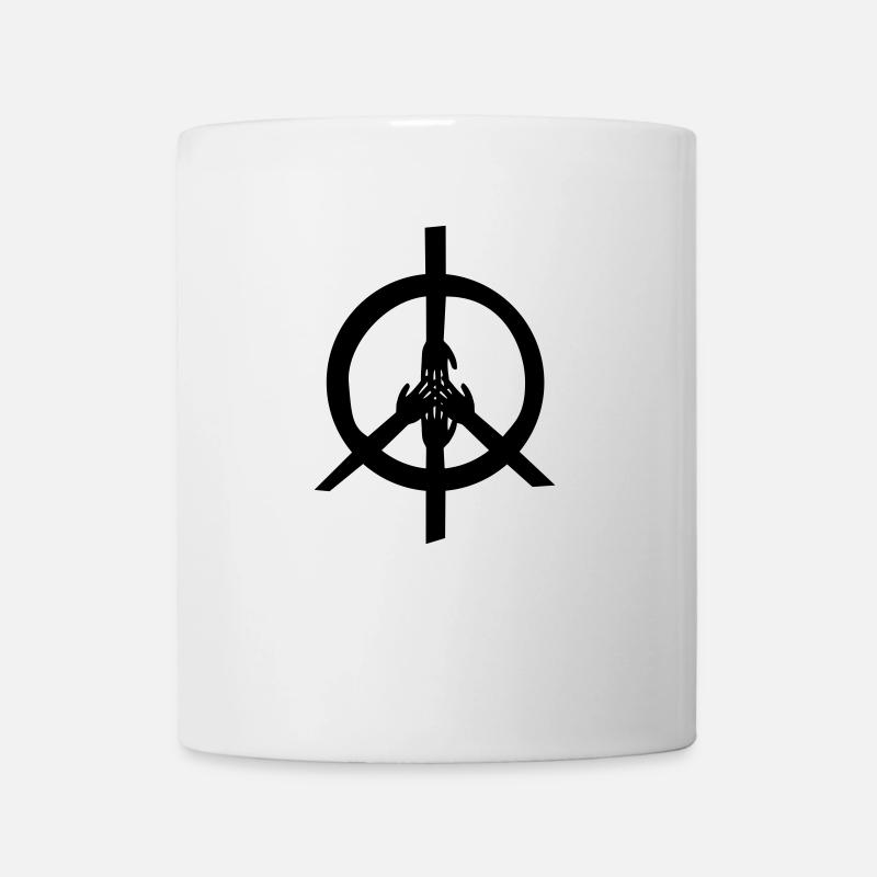 together for peace - Tasse - Weiß