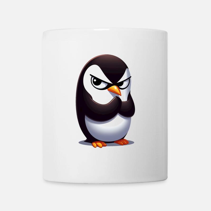 Penguin Funny Animals - Mug - white