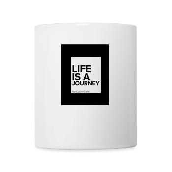 Voyage de la vie - Mug blanc - blanc - Devant