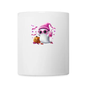 Süßer Geist Halloween Retro Design mit Kürbis - Tasse - Weiß - Vorne