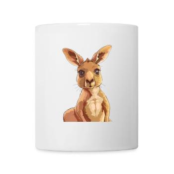 Kangaroo Kaenguru - Tasse - Weiß - Vorne