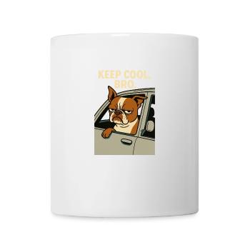 Keep Cool, Bro Pablo - Tasse - Weiß - Vorne