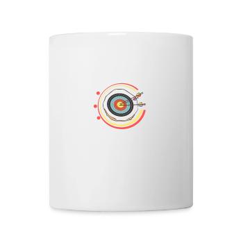 Archery shooting sports target gift - Mug - white - Front