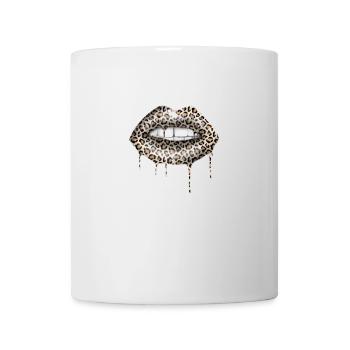 Sexy Leo lips - Tasse - Weiß - Vorne