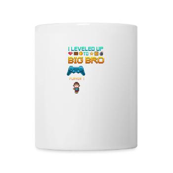 Grand frère petit frère progéniture enceinte - Mug blanc - blanc - Devant