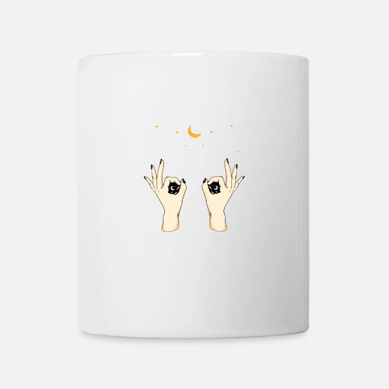 Weird Hands - Tasse - Weiß