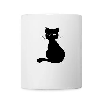 Cat - Mug - white - Front