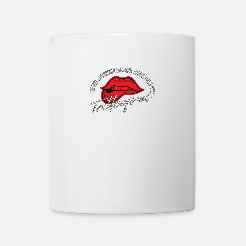 libre de tatouage - Mug blanc - blanc