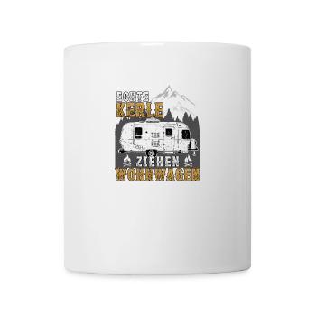 Wohnwagen Wohnmobil Camping Opa Spruch Geschenk - Tasse - Weiß - Vorne