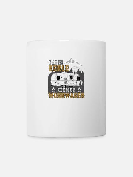Wohnwagen Wohnmobil Camping Opa Spruch Geschenk - Tasse - Weiß