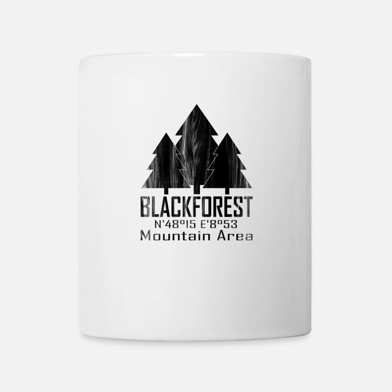 Forêt-noire - Mug blanc - blanc