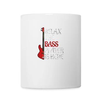 Bass Spieler Bassist Spruch Geschenke - Tasse - Weiß - Vorne