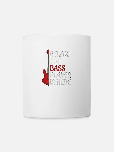 Bass Spieler Bassist Spruch Geschenke - Tasse - Weiß