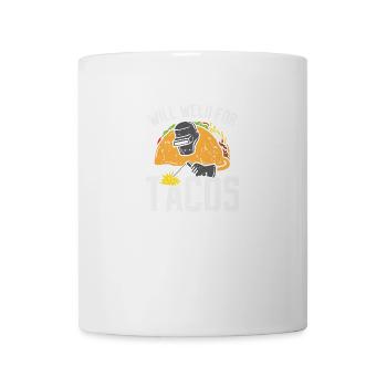 Will Weld for tacos - Welder Welding Taco - Mug - white - Front