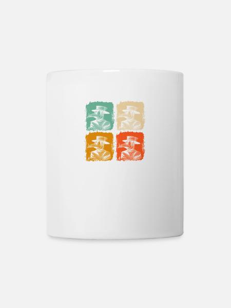 Pestdoktor Retro PopArt Geschenk - Tasse - Weiß