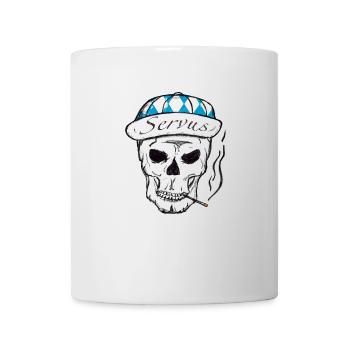 Bavarian Skull - Tasse - Weiß - Vorne