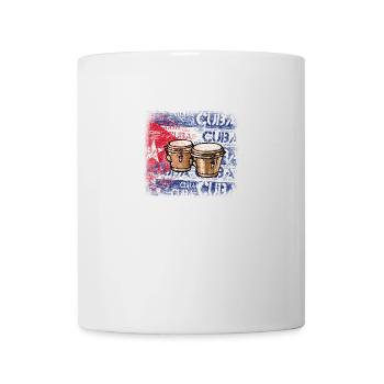 Bongos Salsa Music T-Shirt - Mug - white - Front