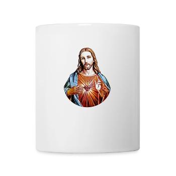 Jesus Christ * Jesus Christus Gemälde - Tasse - Weiß - Vorne