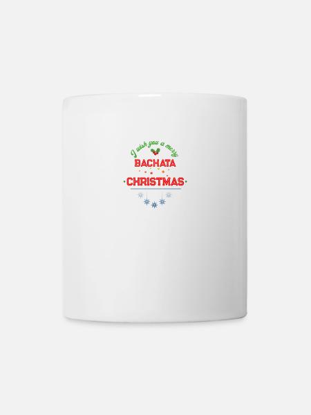Noël Bachata - Cadeau de danse latine - Mug blanc - blanc