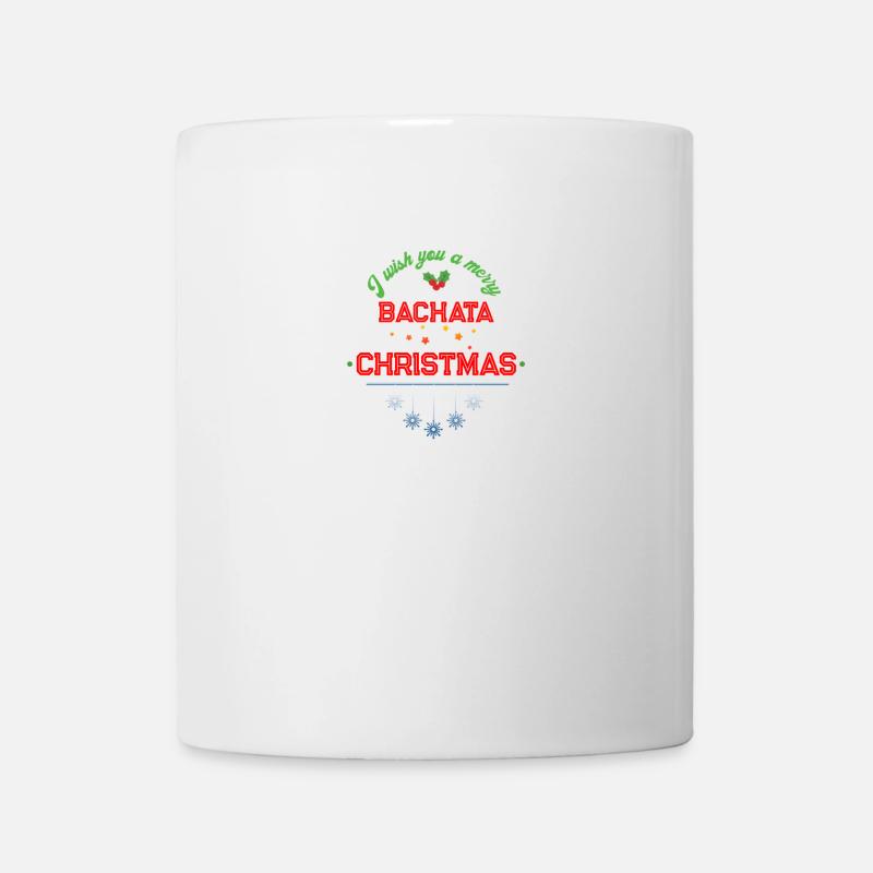 Noël Bachata - Cadeau de danse latine - Mug blanc - blanc