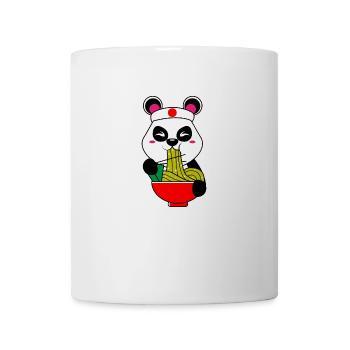 Panda Kawaii Tokyo Japon Kami Ramen nouilles - Mug blanc - blanc - Devant