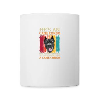 Cane Corso pour cane Corso propriétaire Cane - Mug blanc - blanc - Devant