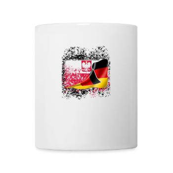 german Polish Friendship Friends Flag - Mug - white - Front