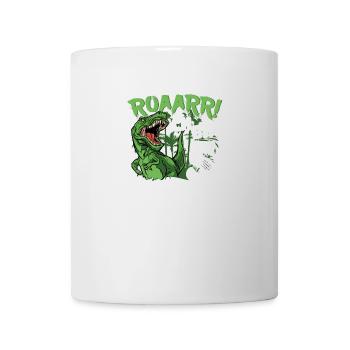 5. Geburtstag Junge 5 Jahre Dino Dinosaurier - Tasse - Weiß - Vorne