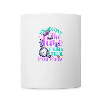 Healing Heal Health Healthcare Relax Therapy Time - Mug - white - Front