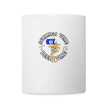 Summer Time Is Beer Time - Mug - white - Front